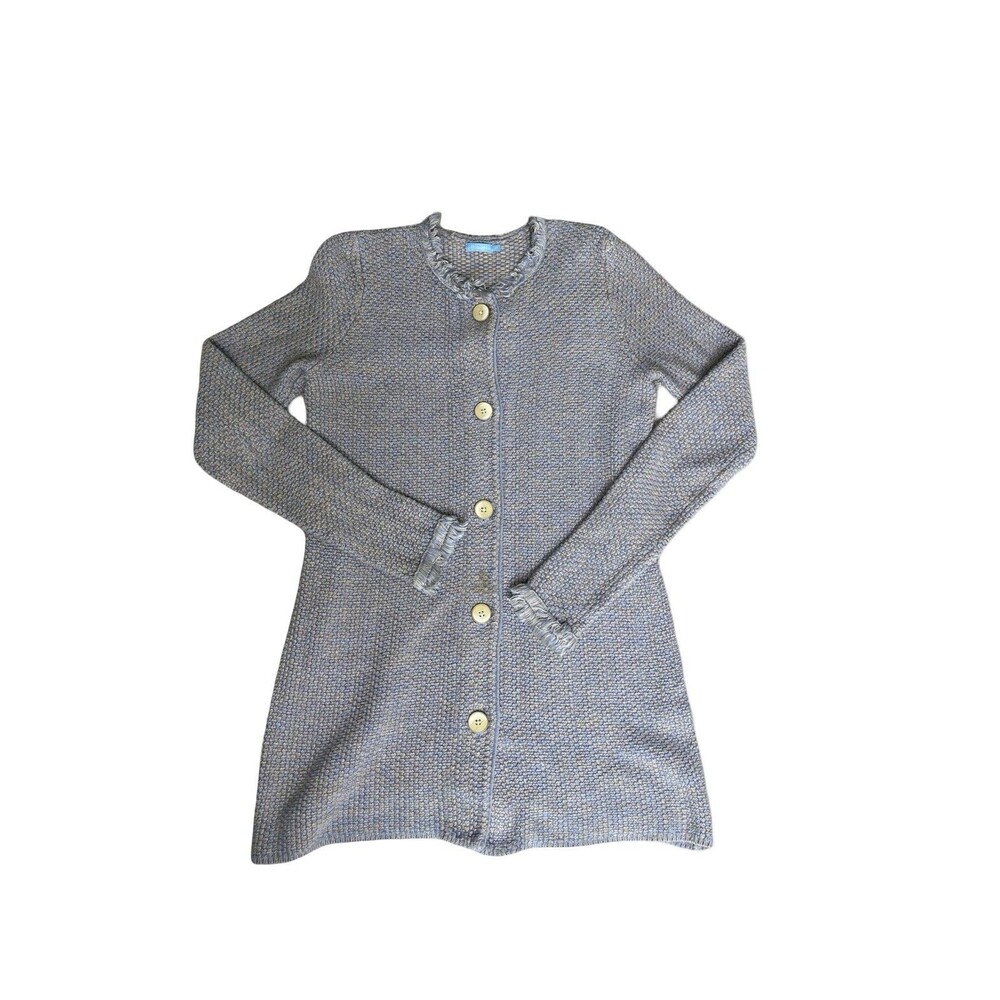J McLaughlin Sweater Womens XSmall Tweed Cardigan Long Jacket Knit